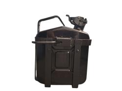 Kanister 5l mit Halterung, Metal. Ural.Gebraucht. 