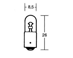 Glhbirne 12V/4W. 