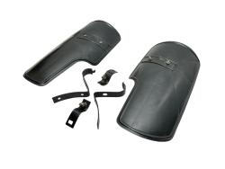 Kniebleche aus Kunstoff fr Ural, Dnepr, K750, M72. Gebraucht. 