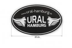 Aufkleber Ural-Hamburg. 