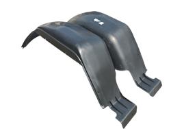 Radhauschalen hinten Satz ohne Verbreiterung Mercedes G-Klasse W460 W461 W463 Wolf 