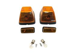 Blinker orange Satz Mercedes Benz G-Klasse W460 W461 W463 Puch Wolf 12V