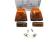 Blinker orange Satz Mercedes Benz G-Klasse W460 W461 W463 Puch Wolf 24V