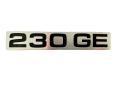 Emblem Typkennzeichen Mercedes G-Klasse 230GE 4608171015 W460 461 