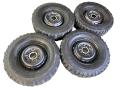 Satz Stahlfelgen 6x16 inkl. Reifen Mercedes G-Klasse 4604000302W460,Wolf, Puch 