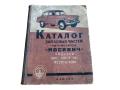 Ersatzteilkatalog Moskwitsch 407, 410, 411, 423, 430 original 