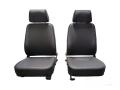 2x Vordersitz Mercedes Wolf GD250 G-Klasse Kunstleder Schwarz Top Qualitt 